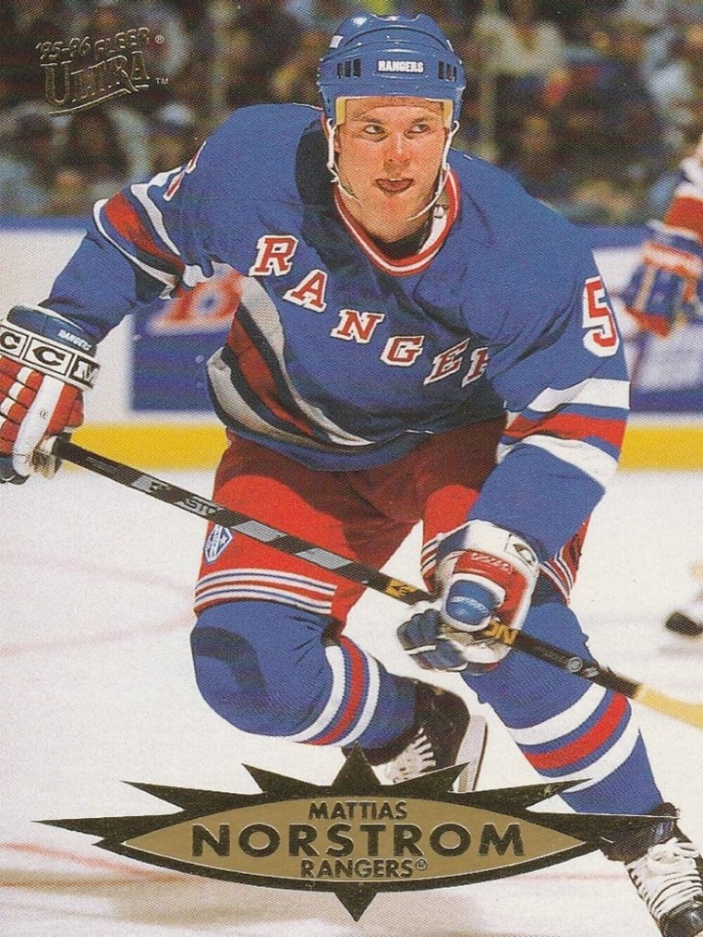 Mattias Norstrom - 1995 Fleer Ultra Hockey Card